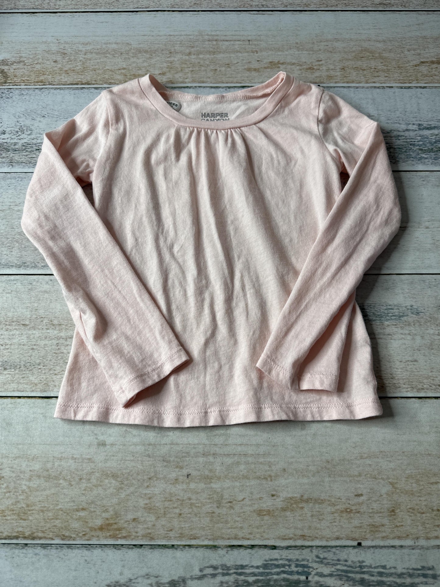 Harper Canyon Girls pink Long Sleeve Shirt Size: 4T pink