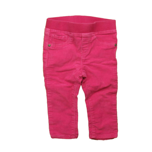 Gap Girls Pink Corduroy Pants Size: 12-18 Months Pink