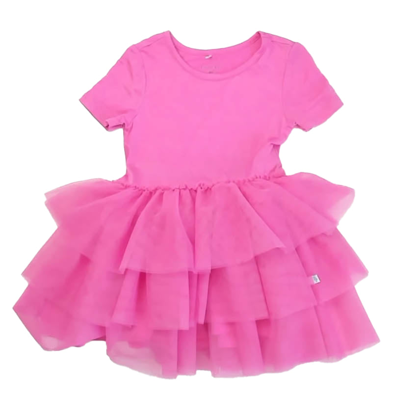 Posh Peanut Girls Pink Dress Size: 3-4T Pink