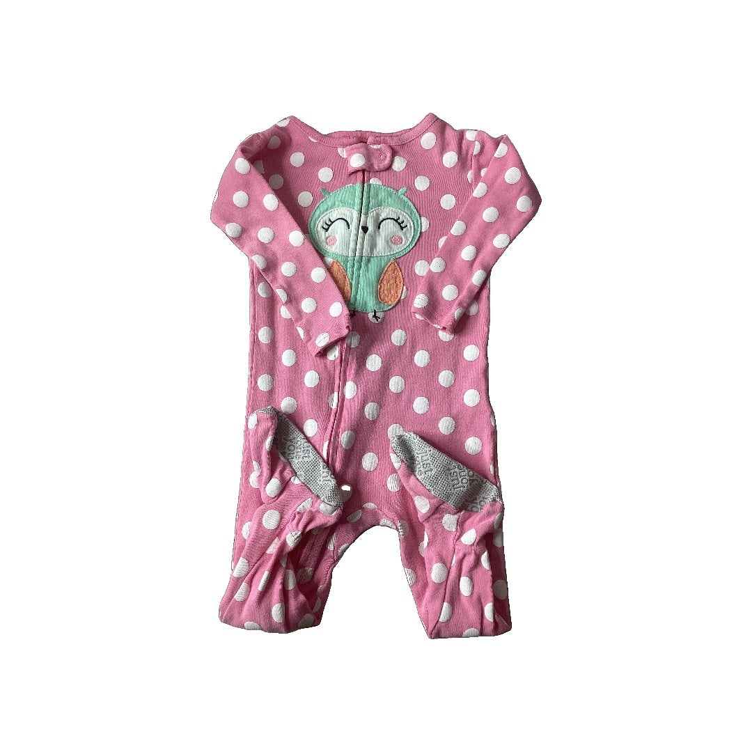Girls pink Button Down Short Sleeve Size: 12 months pink