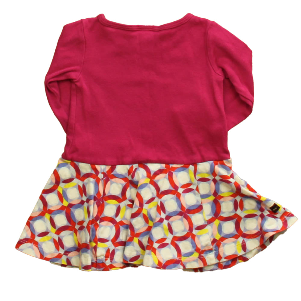 Tea Girls Pink Dress Size: 12-18 Months Pink