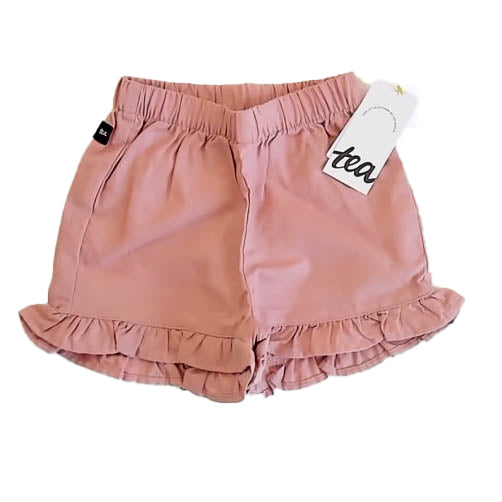 Tea Collection Girls Pink Shorts Size: 3-6 Months Pink