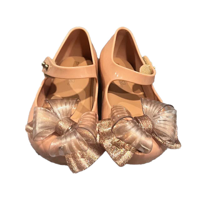 Mini Melissa Girls Pink Shoes Size: 6 Toddler Pink