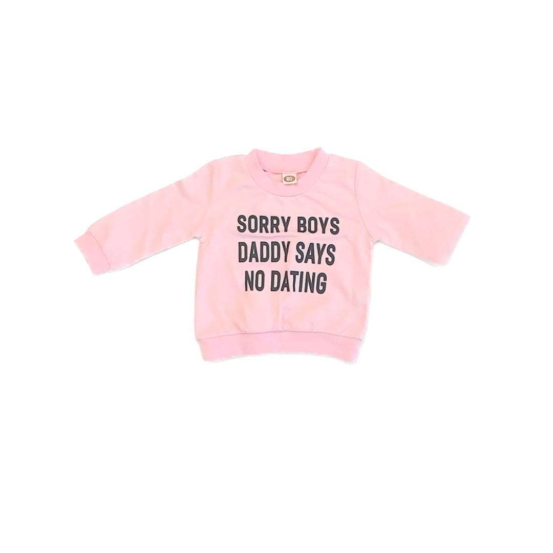 Unknown Girls Pink Sweatshirt Size: 18 Months Pink