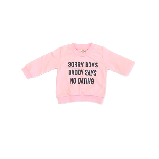 Unknown Girls Pink Sweatshirt Size: 18 Months Pink
