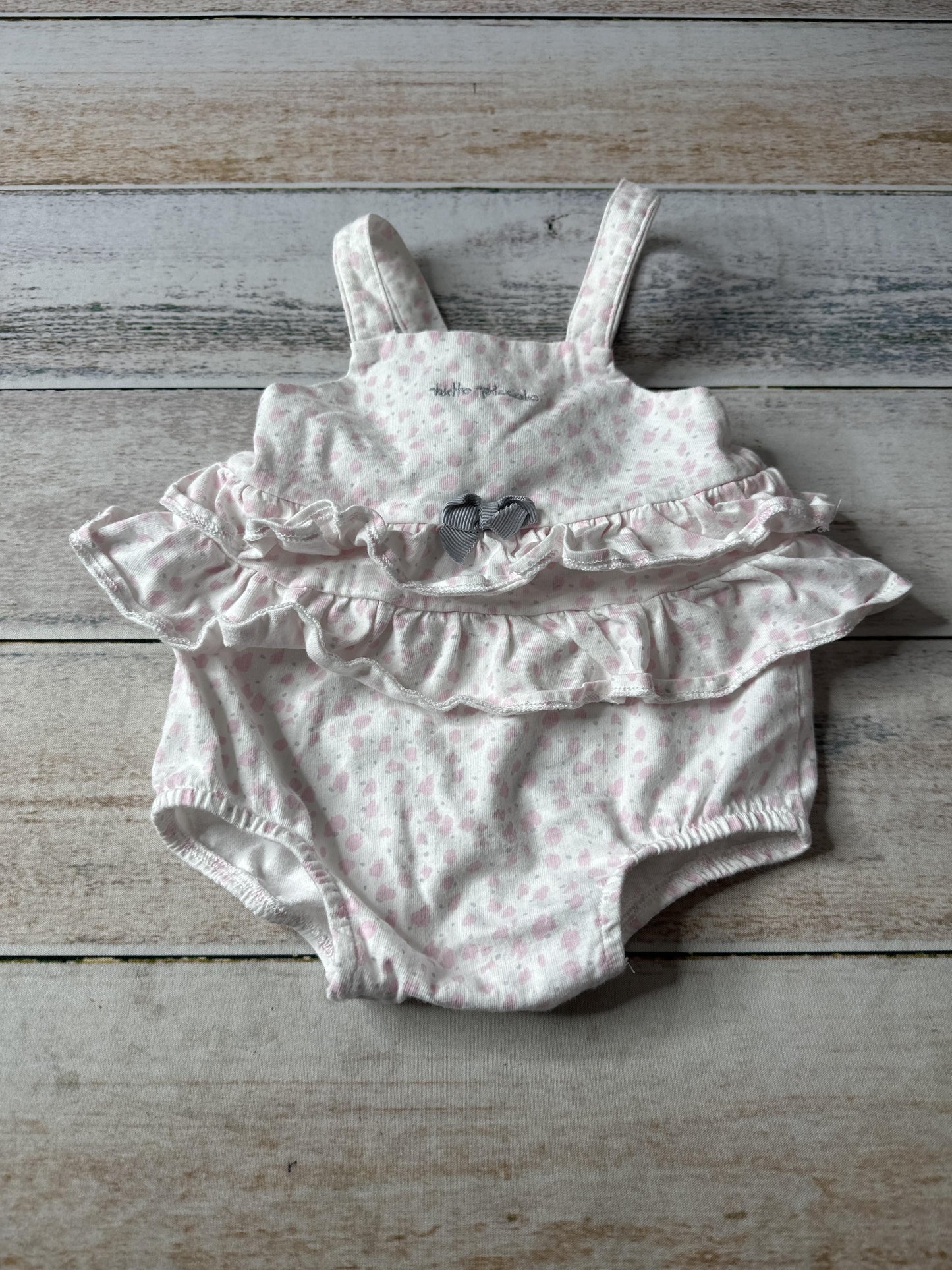 tutto piccolo Girls pink Romper Size: 6 months pink