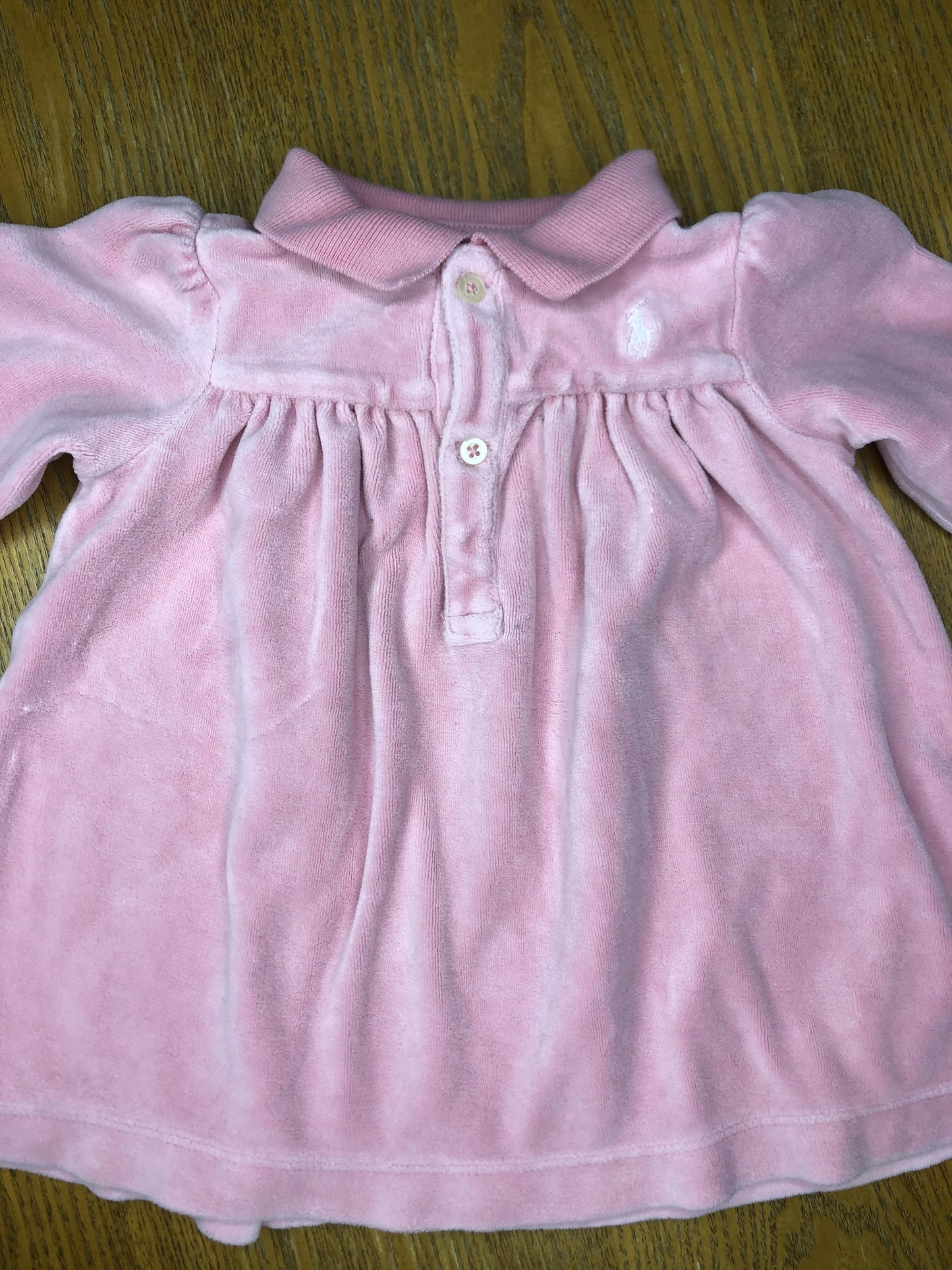 Ralph Lauren Girls pink Dress Size: 3-6 months pink