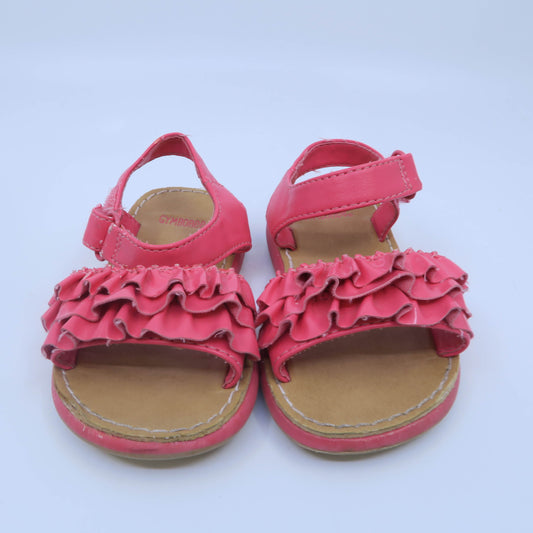 Gymboree Girls Pink Sandals Size: 6 Years Pink