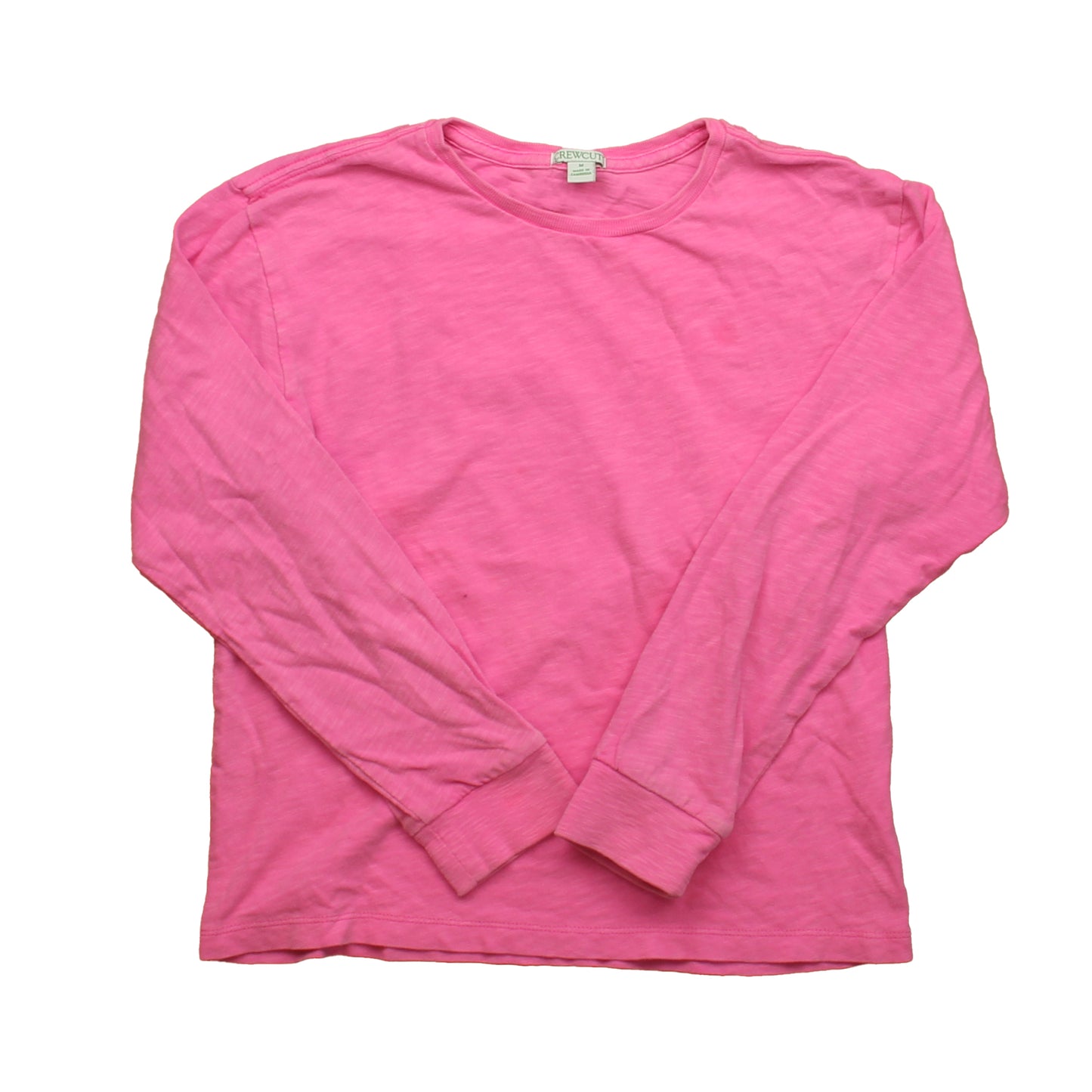 Crewcuts Girls Pink Long Sleeve T-Shirt Size: 10-12 Years