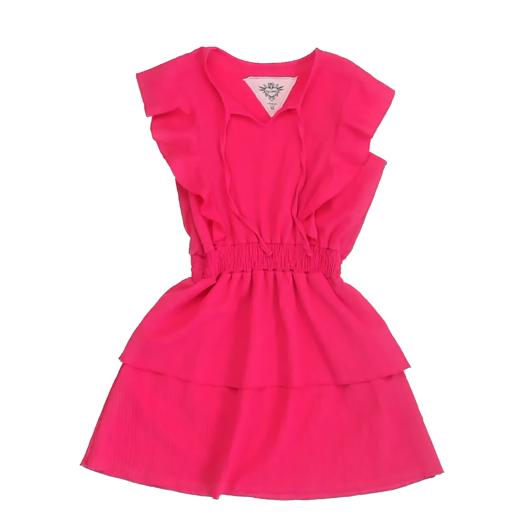 T2 Love Girls Pink Dress Size: 10 Years Pink