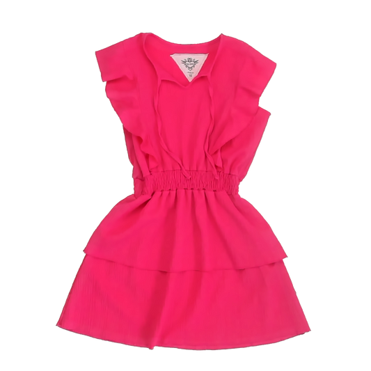 T2 Love Girls Pink Dress Size: 10 Years Pink