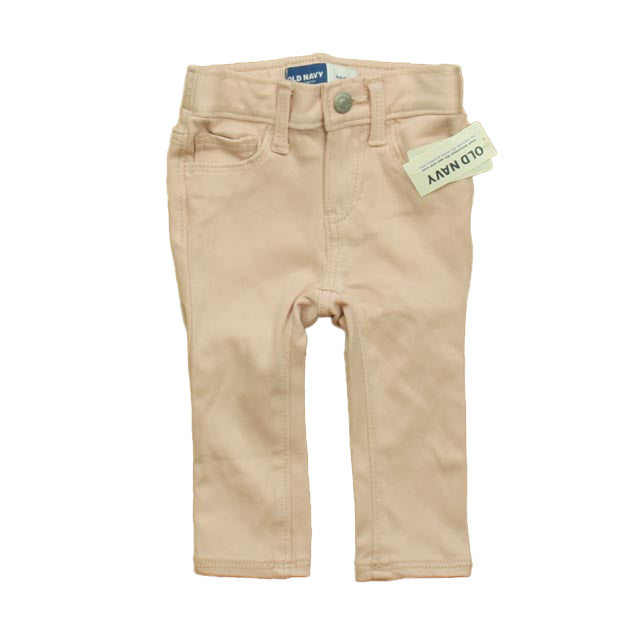 Old Navy Girls Pink Jeggings Size: 12-18 Months