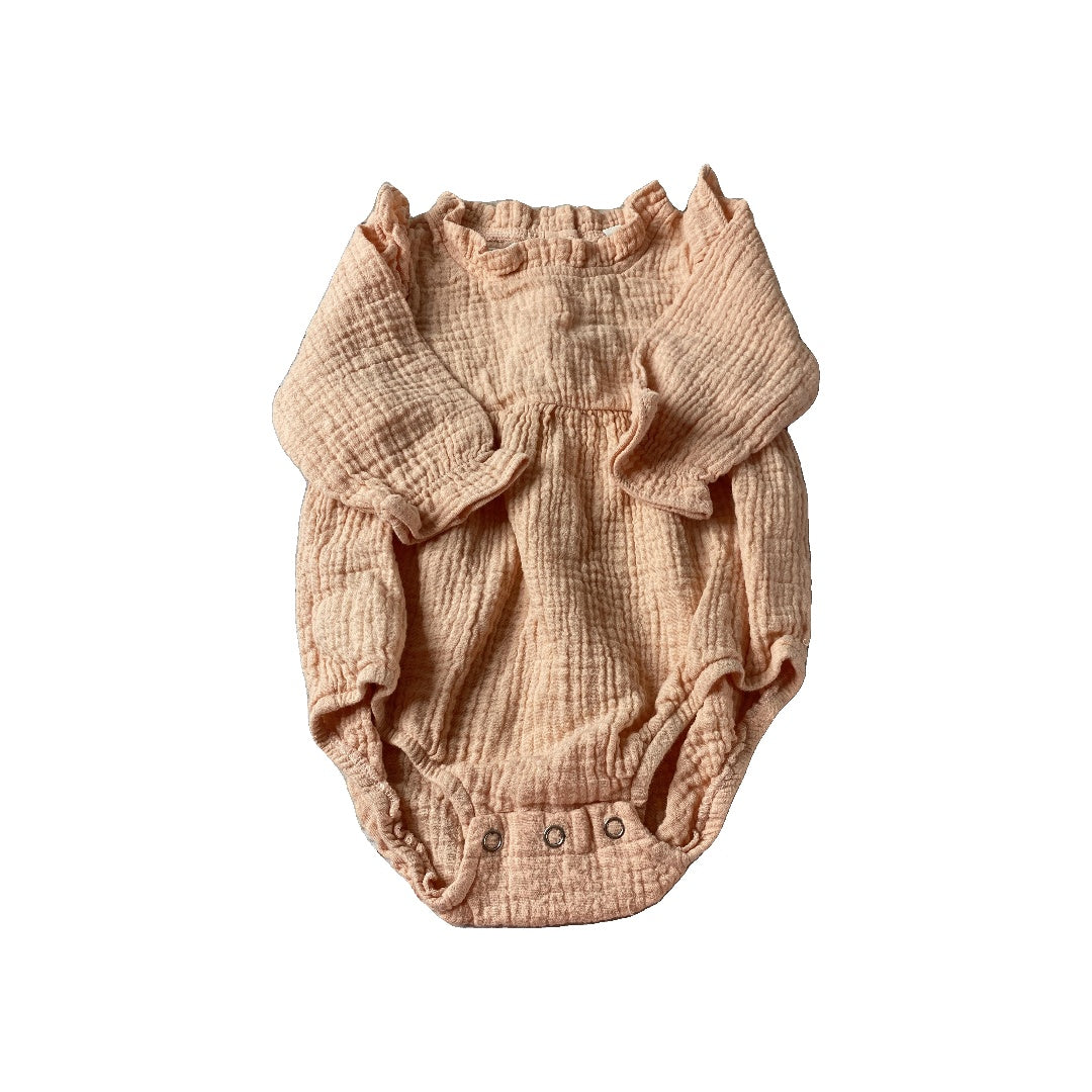 Girls pink Long Sleeve Outfit Size: 12-18 months pink