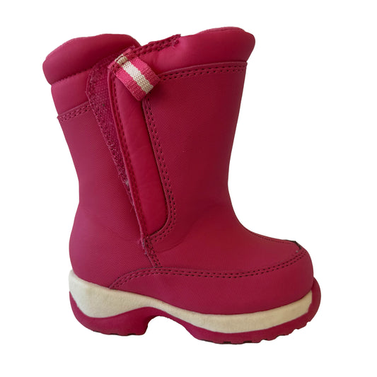 Lands' End Girls Pink Boots Size: 6 Toddler Pink