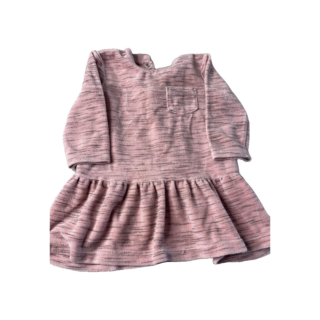 Petit Lemi Girls pink Dress Size: 9 months pink