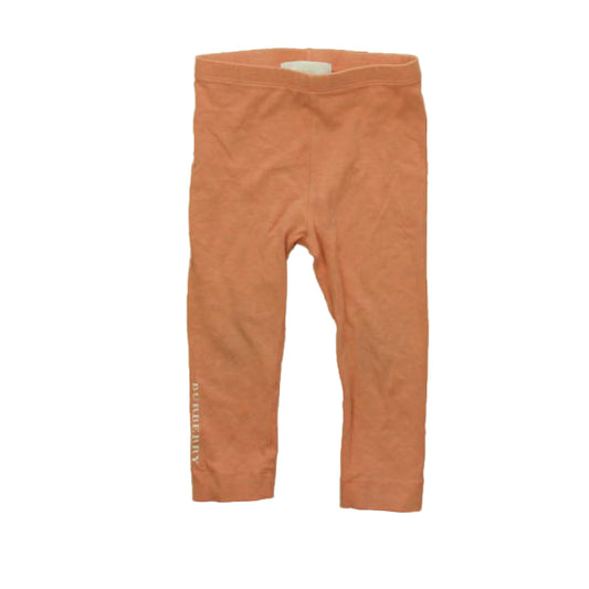 Burberry Girls Pink Leggings Size: 18-24 Months