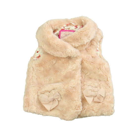 With Love From Baker Girls Pink Vest Size: 2-3T Pink