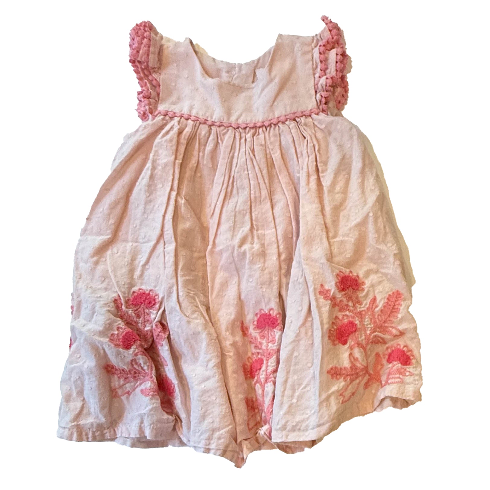 Lulurain Girls Pink Dress Size: 12 Months Pink