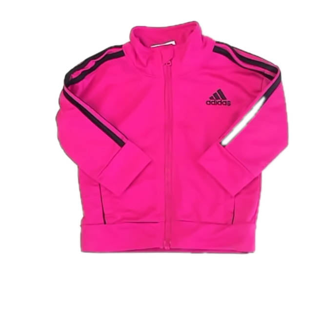 Adidas Girls Pink Athletic Top Size: 3 Months Pink