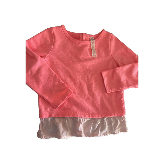 cherokee Girls pink Long Sleeve Shirt Size: 3T pink