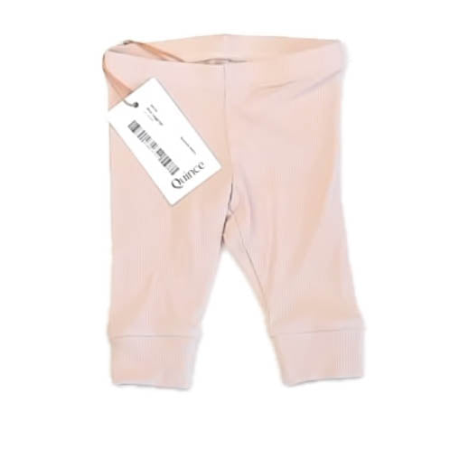 Quince Girls Pink Leggings Size: 0-3 Months Pink