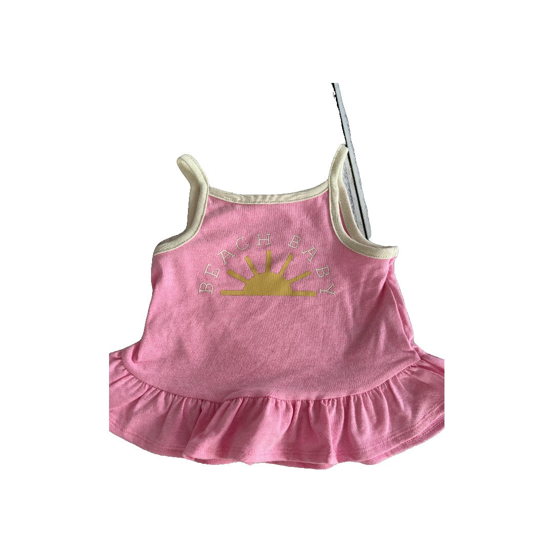 Cat & Jack Girls pink Tank Top Size: 12 months pink