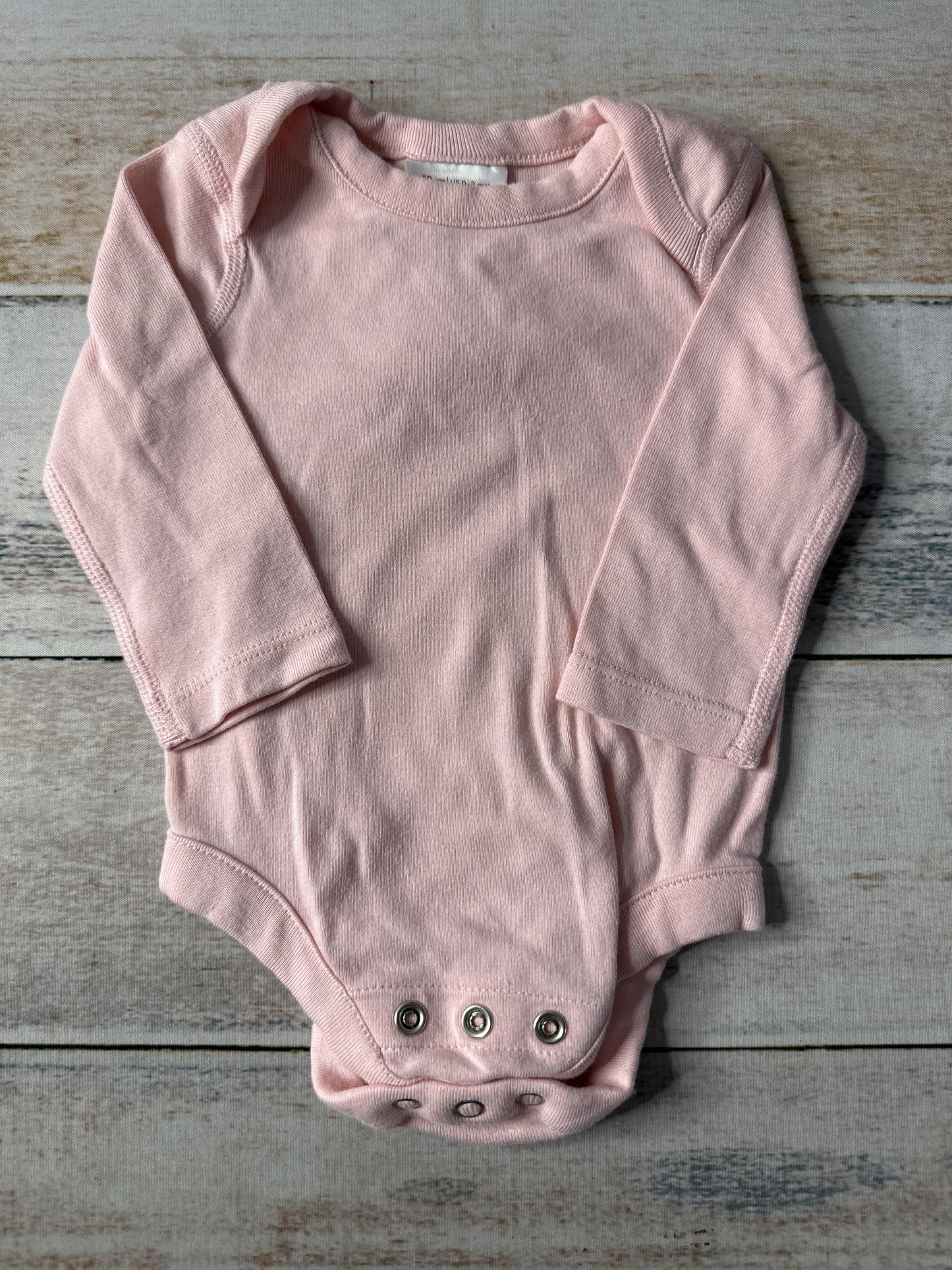 Hanna Andersson Girls pink Onesie Size: 0-3 months pink