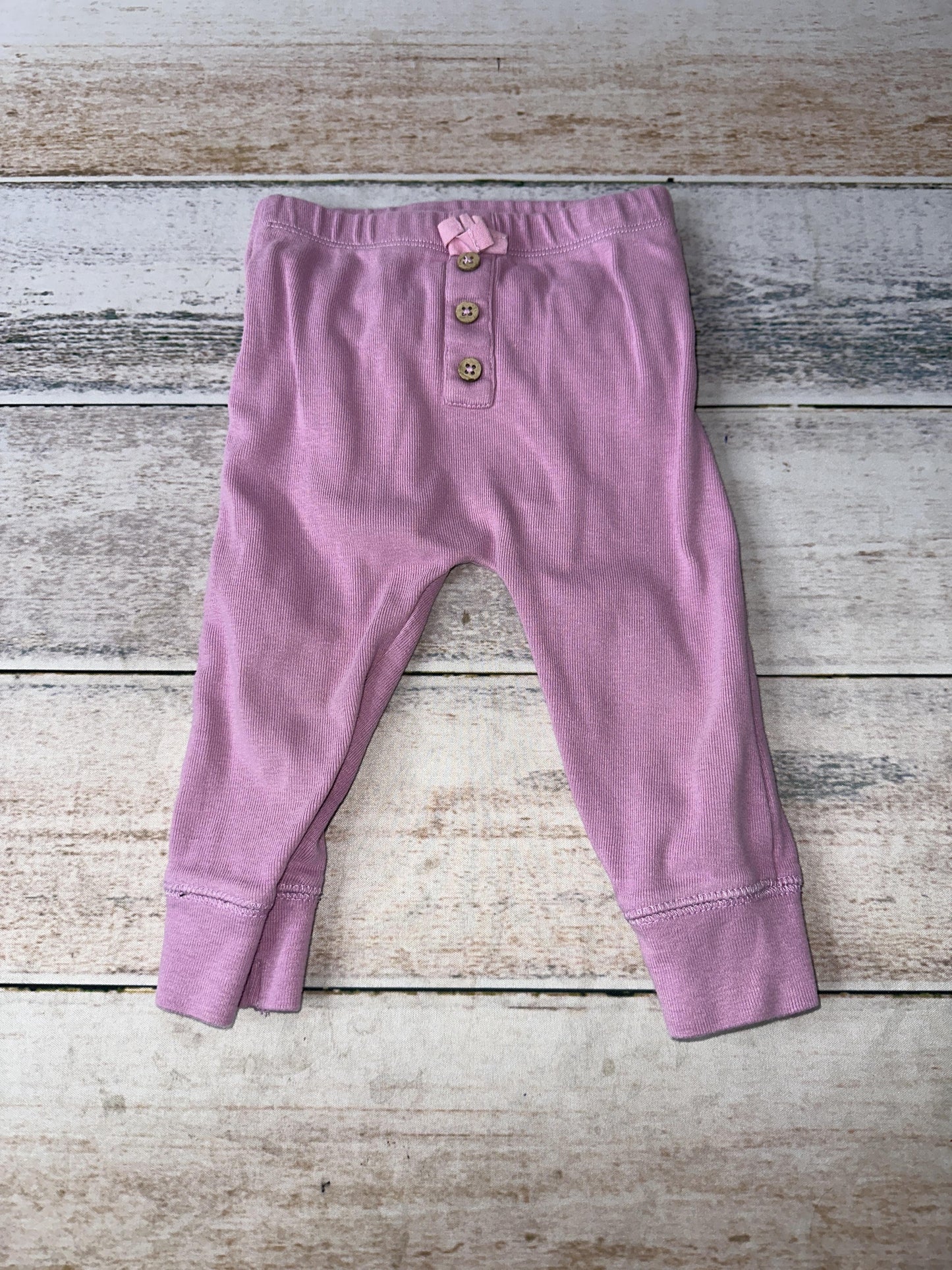 Oliver & Rain Girls pink Pants Size: 12M pink
