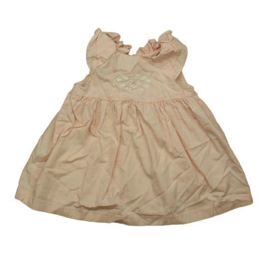 Janie and Jack Girls Pink Dress Size: 12-18 Months