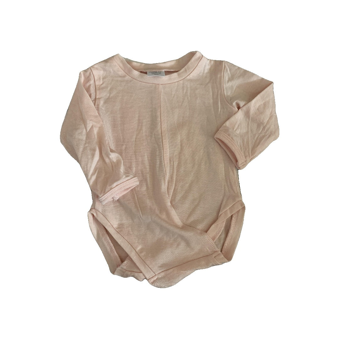 Peasy Girls pink Onesie Size: 3-6 months pink