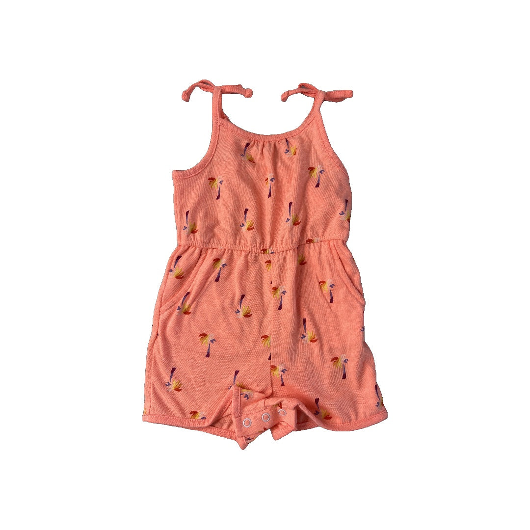 Cat & Jack Girls pink Romper Size: 18 months pink