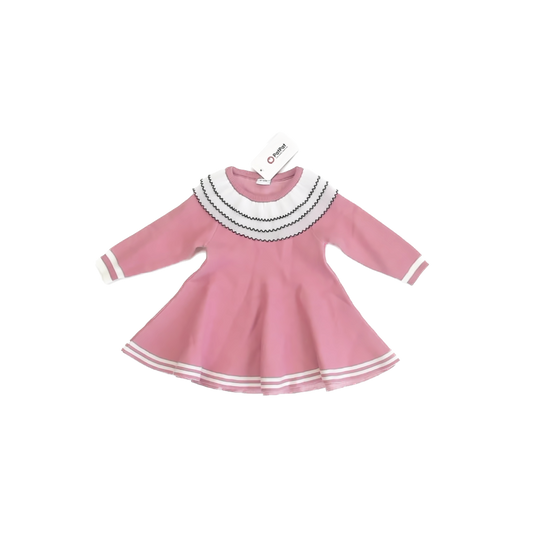 Pat Pat Girls Pink Dress Size: 0-3 Months Pink