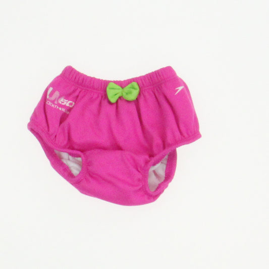 Speedo Girls Pink 1-piece Swimsuit Size: 0-6 Months (S)