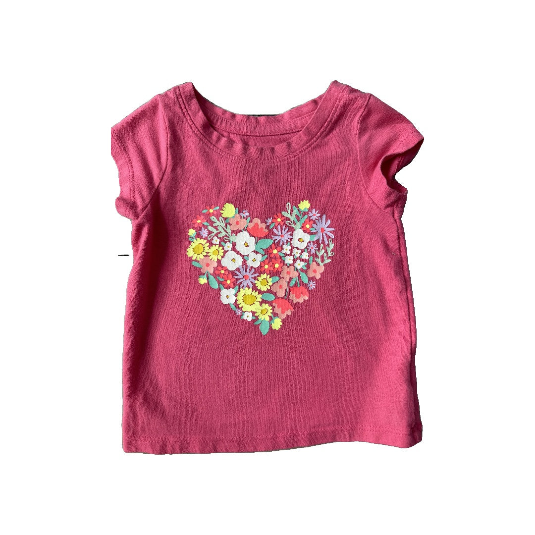Girls pink Shirt Size: 12 months pink