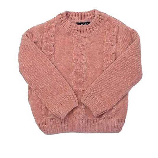 DKNY Girls Pink Sweater Size: 3T Pink