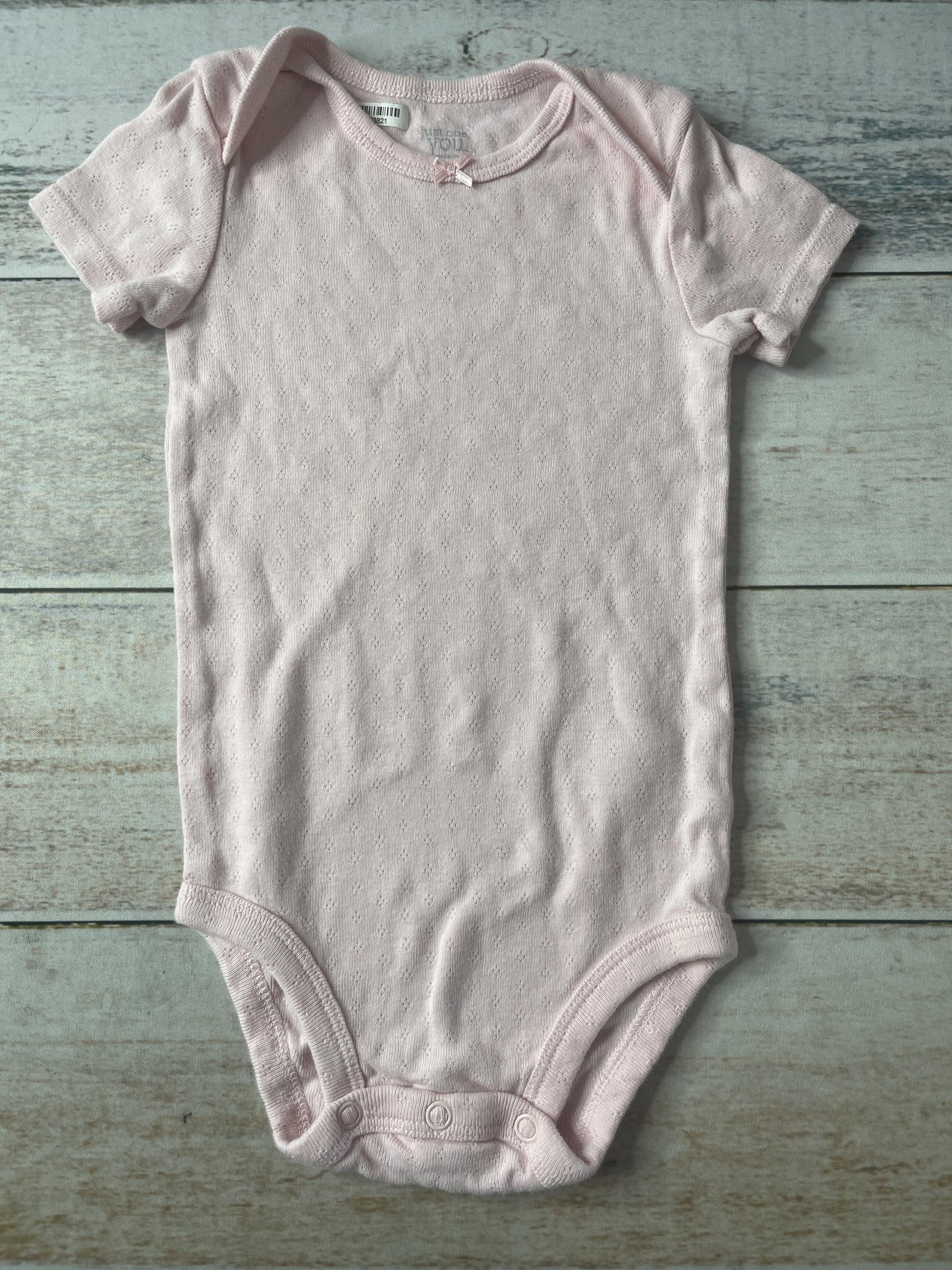 Carters Girls pink Onesie Size: 9 months pink