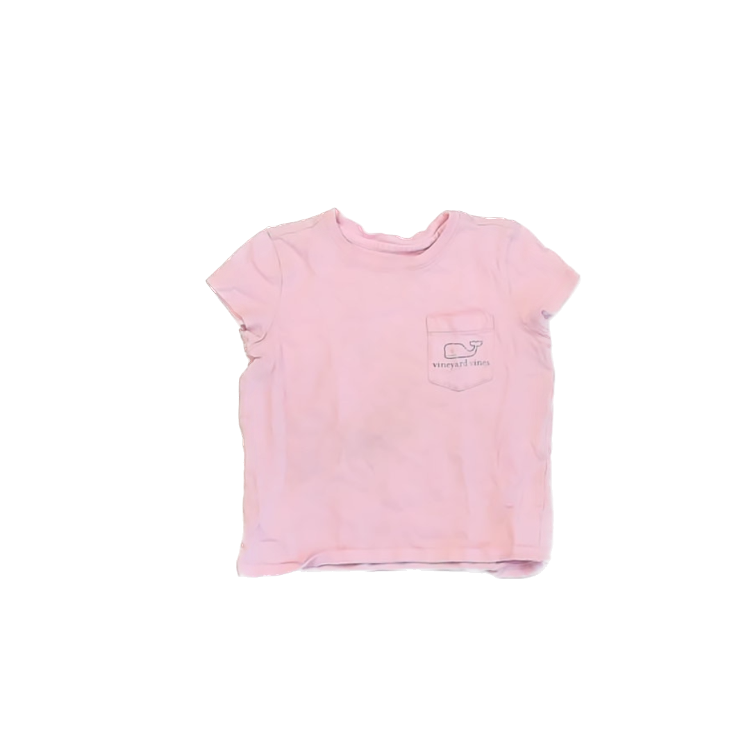 Vineyard Vines Girls Pink T-Shirt Size: 2T Pink