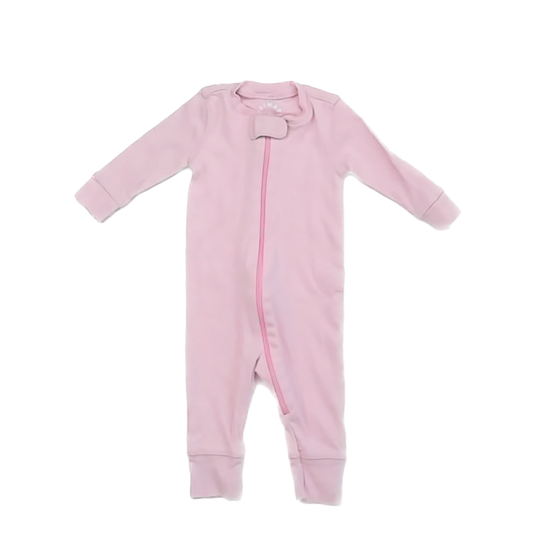 Primary Girls Pink 1-piece Non-footed Pajamas Size: 0-3 Months Pink