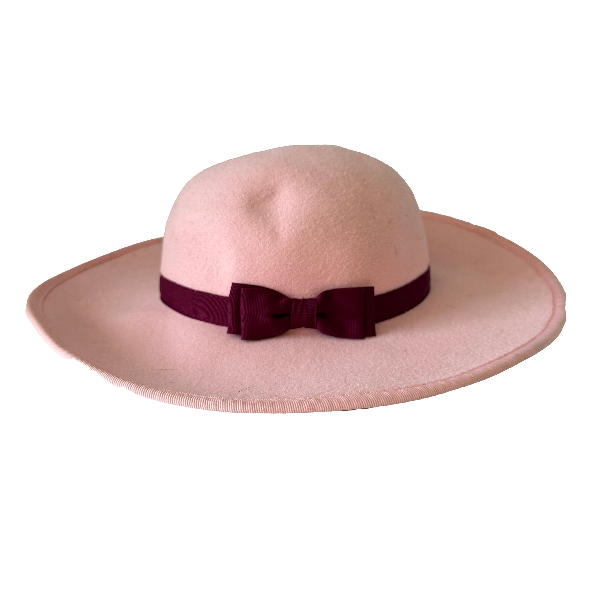 Janie and Jack Girls Pink Hat Size: 6-12 Months Pink