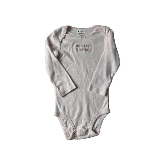Carters Unisex pink Onesie Size: 18 months pink