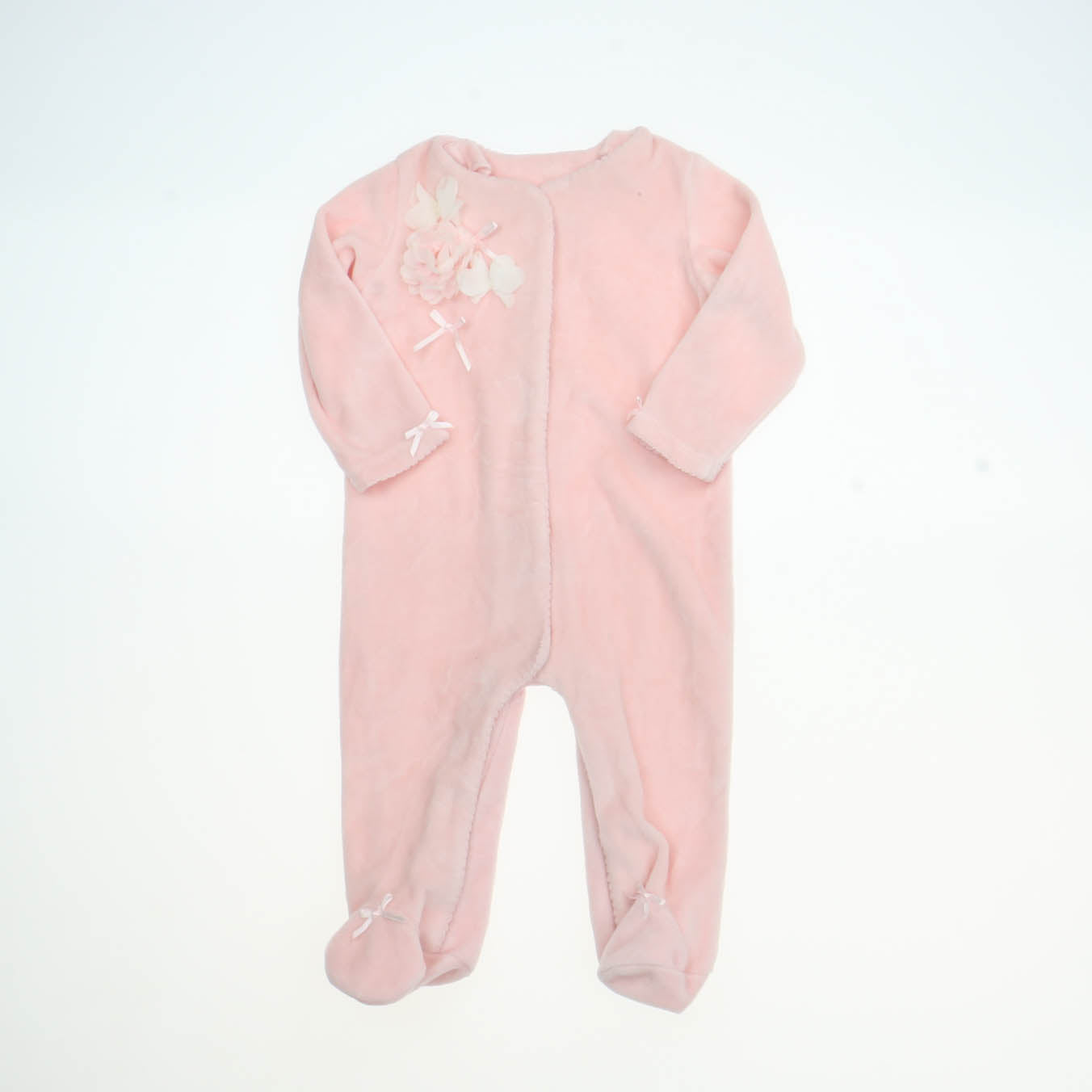 Miniclasix Girls Pink Long Sleeve Outfit Size: 6 Months Pink