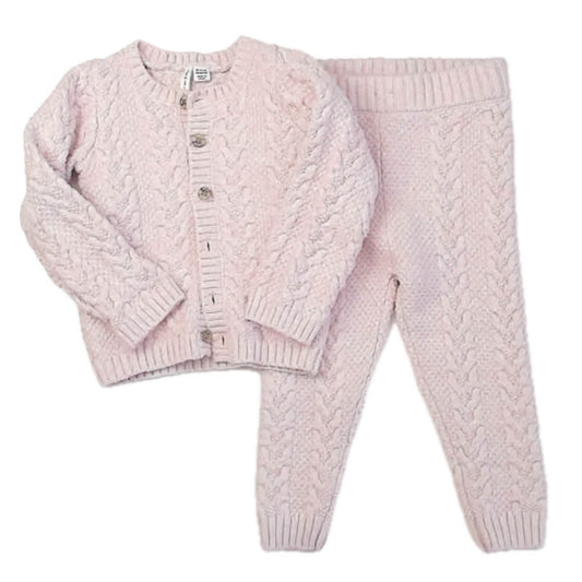 Janie and Jack Girls Pink Apparel Sets Size: 18-24 Months Pink