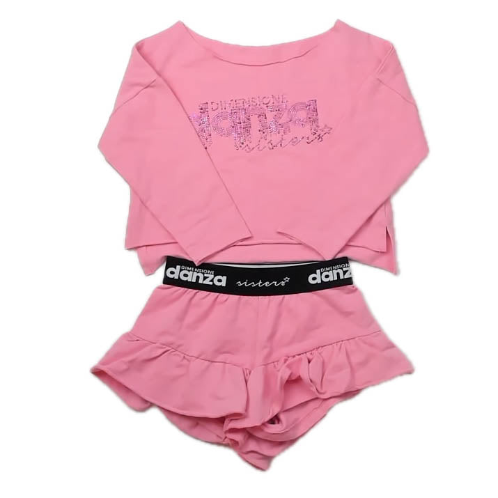 Danza Girls Pink Apparel Sets Size: 4T Pink