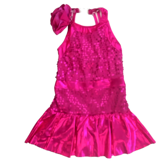 A WIsh Come True Girls Pink Dance wear Size: 7-10 Years Pink