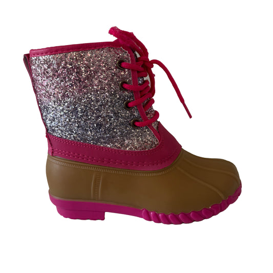Fabkids Girls Pink Boots Size: 10 Toddler Pink