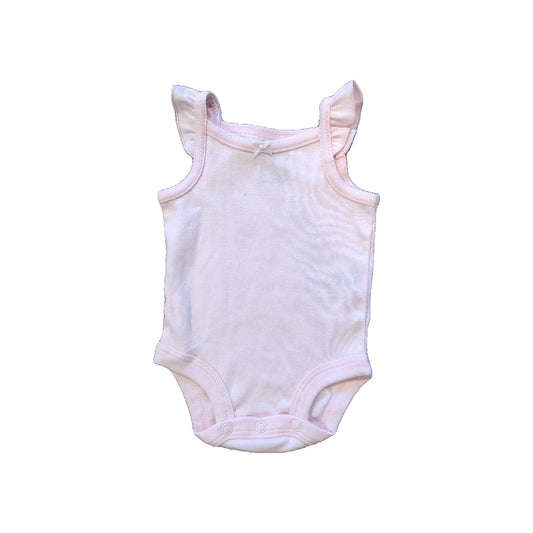 Carters Girls pink Onesie Size: Newborn pink