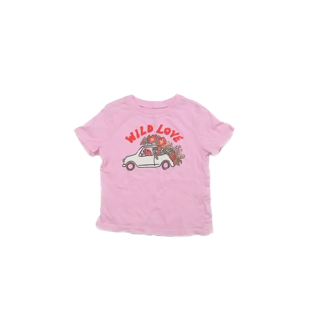 Old Navy Girls Pink T-Shirt Size: 3T Pink