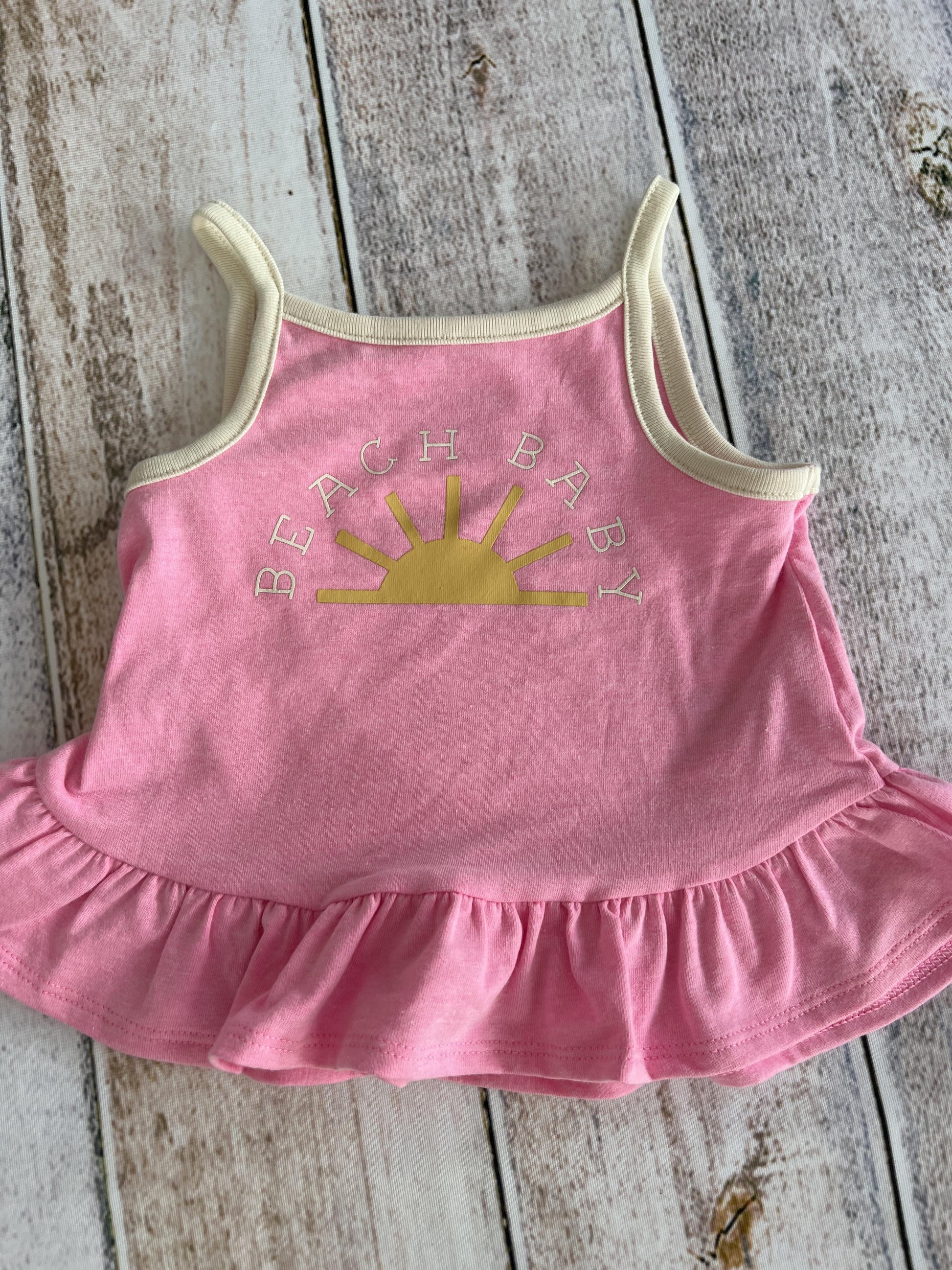 Cat & Jack Girls pink Tank Top Size: 12 months pink