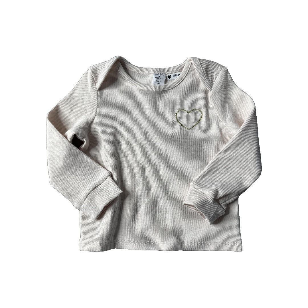 Nordstrom Girls pink Long Sleeve T-Shirt Size: 12 months pink