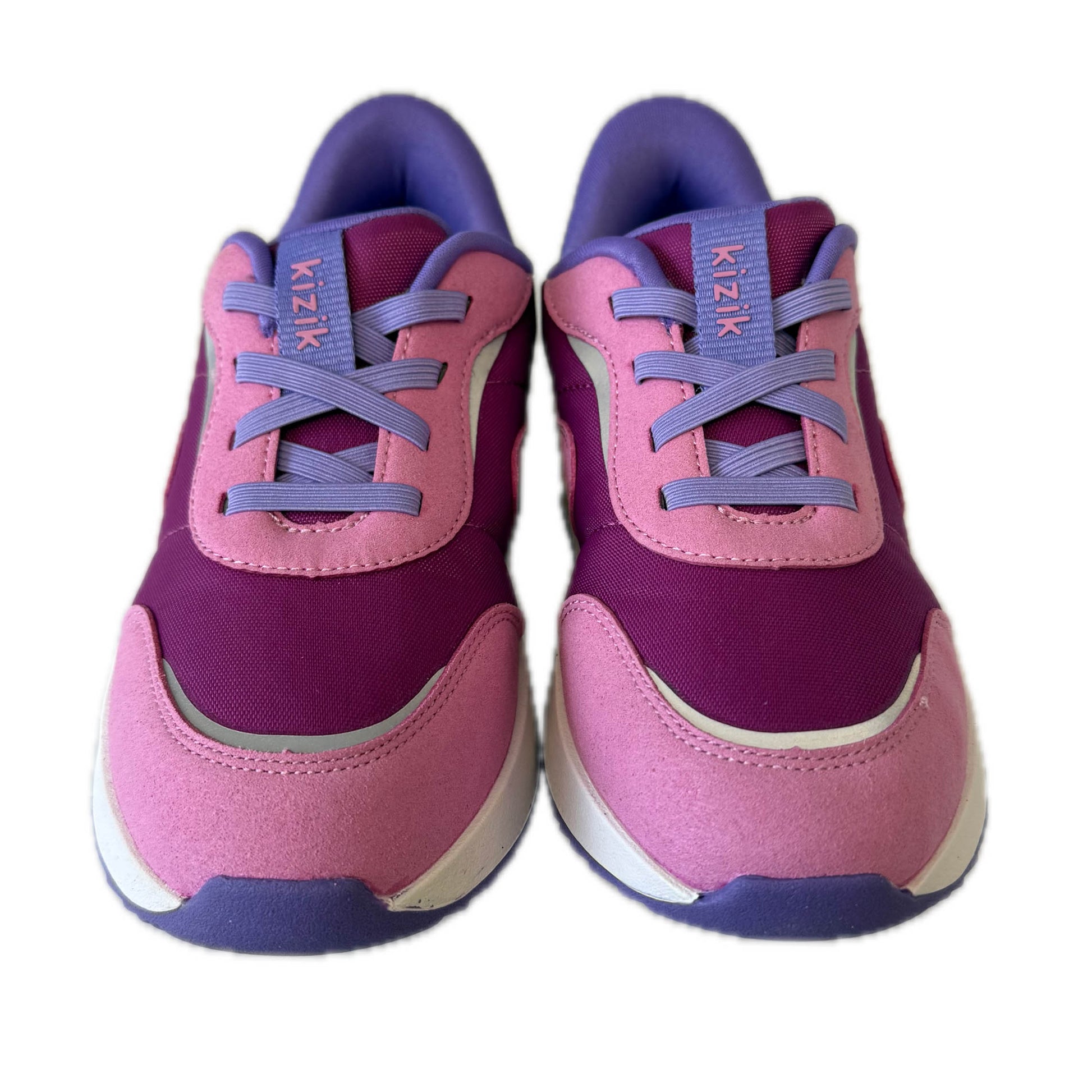Kizik Girls Pink Sneakers Size: 1 Youth Pink